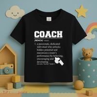 Coach Definition Funny Coach Toddler T-Shirt thumb 3