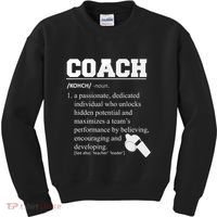 Coach Definition Funny Coach Kids Sweatshirt thumb 0