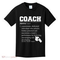 Coach Definition Funny Coach Kids T-Shirt thumb 0