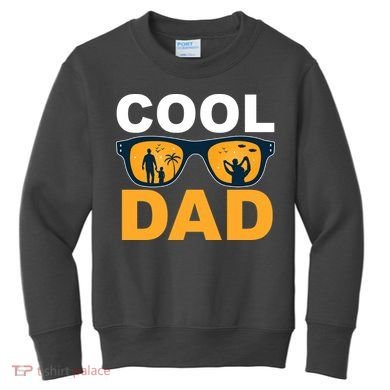 Cool Dad Fathers Day Special Gift Kids Sweatshirt