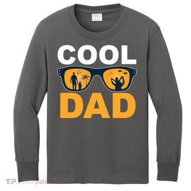 Cool Dad Fathers Day Special Gift Kids Long Sleeve Shirt
