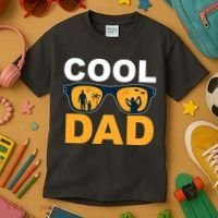 Cool Dad Fathers Day Special Gift Kids T-Shirt thumb 3