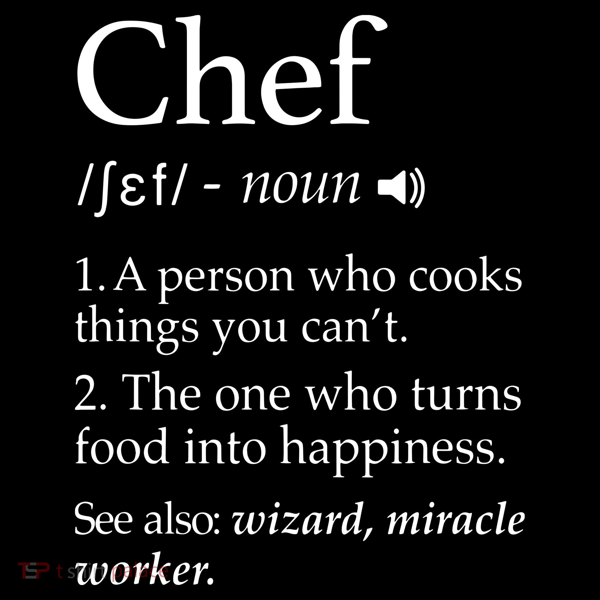 Chef Definition Funny Line Saying Cook Cooking Gifts Chefs Women's Hoodie