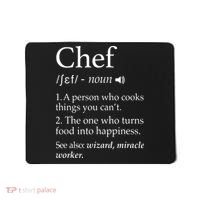 Chef Definition Funny Line Saying Cook Cooking Gifts Chefs Mousepad thumb 0