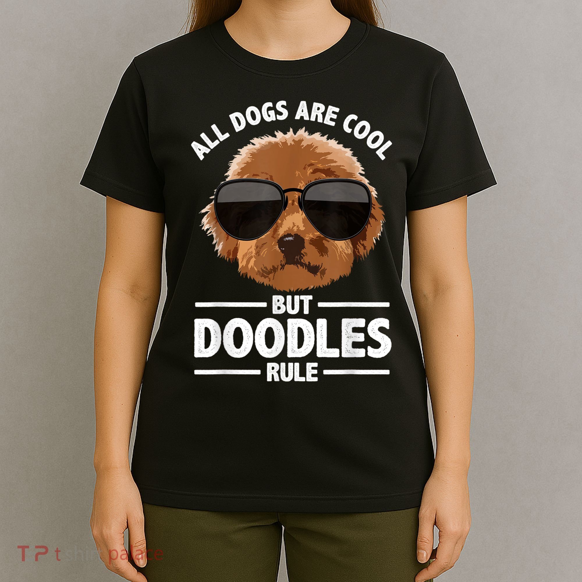 Cute Doodle For Men Women Golden Doodle Labradoodle Dog T-Shirt