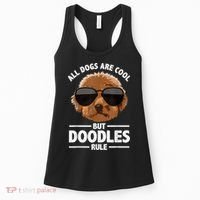Cute Doodle For Men Women Golden Doodle Labradoodle Dog Women's Tank Top thumb 0
