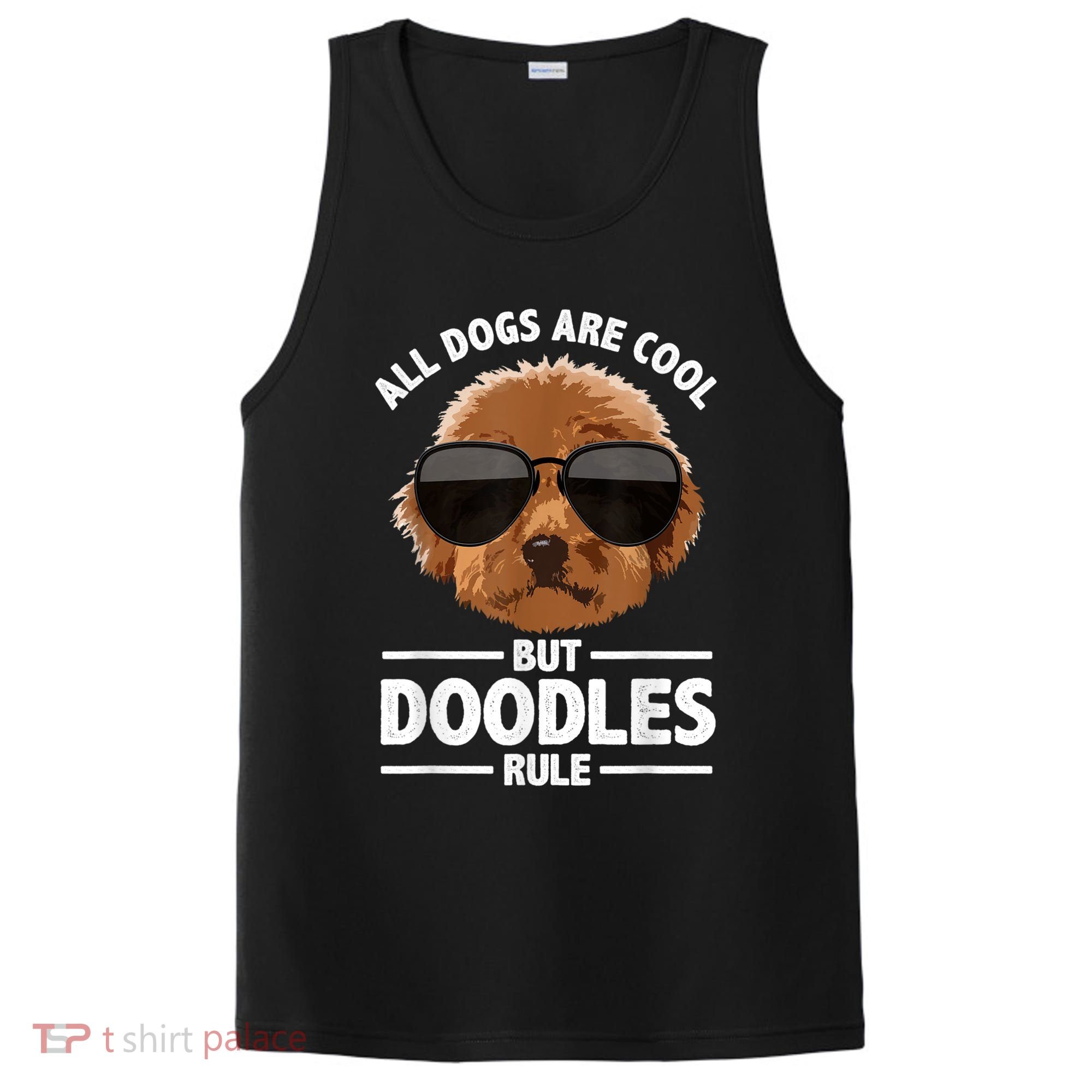 Cute Doodle For Men Women Golden Doodle Labradoodle Dog PosiCharge Competitor Tank