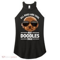 Cute Doodle For Men Women Golden Doodle Labradoodle Dog Women's Perfect Tri Rocker Tank thumb 0