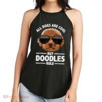 Cute Doodle For Men Women Golden Doodle Labradoodle Dog Women's Perfect Tri Rocker Tank thumb 2