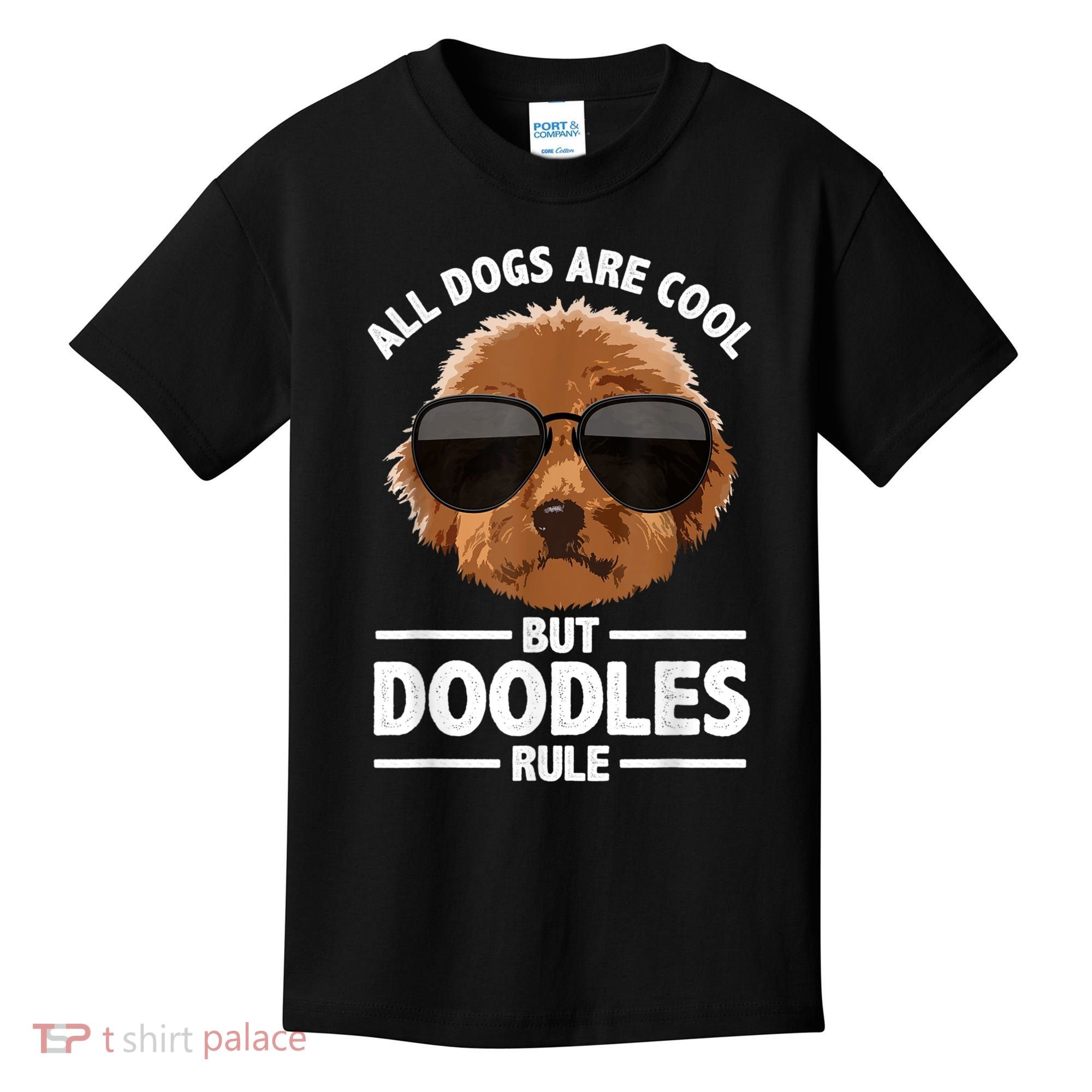 Cute Doodle For Men Women Golden Doodle Labradoodle Dog Kids T-Shirt