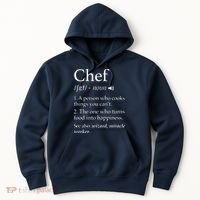 Chef Definition Funny Line Saying Cook Cooking Gifts Chefs Hoodie thumb 0