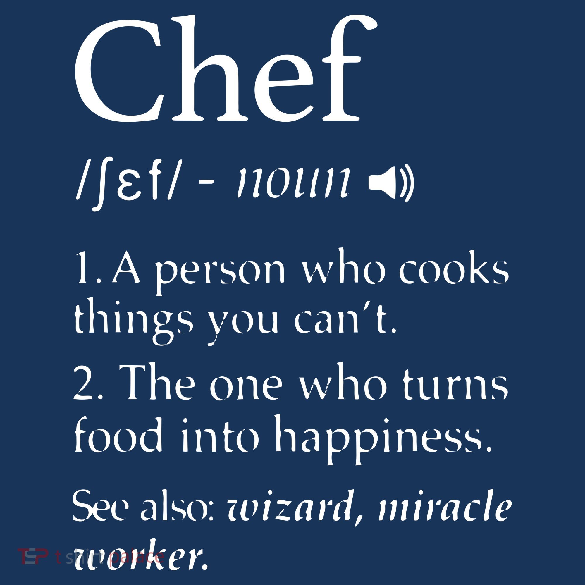 Chef Definition Funny Line Saying Cook Cooking Gifts Chefs Women's Tank Top