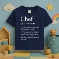 Chef Definition Funny Line Saying Cook Cooking Gifts Chefs Toddler T-Shirt thumb 3