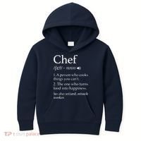 Chef Definition Funny Line Saying Cook Cooking Gifts Chefs Kids Hoodie thumb 0