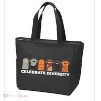 Celebrate Diversity Funny Cat Owner Gift For Cat Lover Paws Tote Bag thumb 3