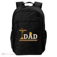 Construction Dad Funny Gift Father;s Day Backpack thumb 0