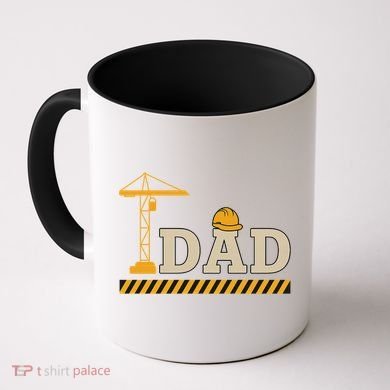 Construction Dad Funny Gift Father;s Day Coffee Mug