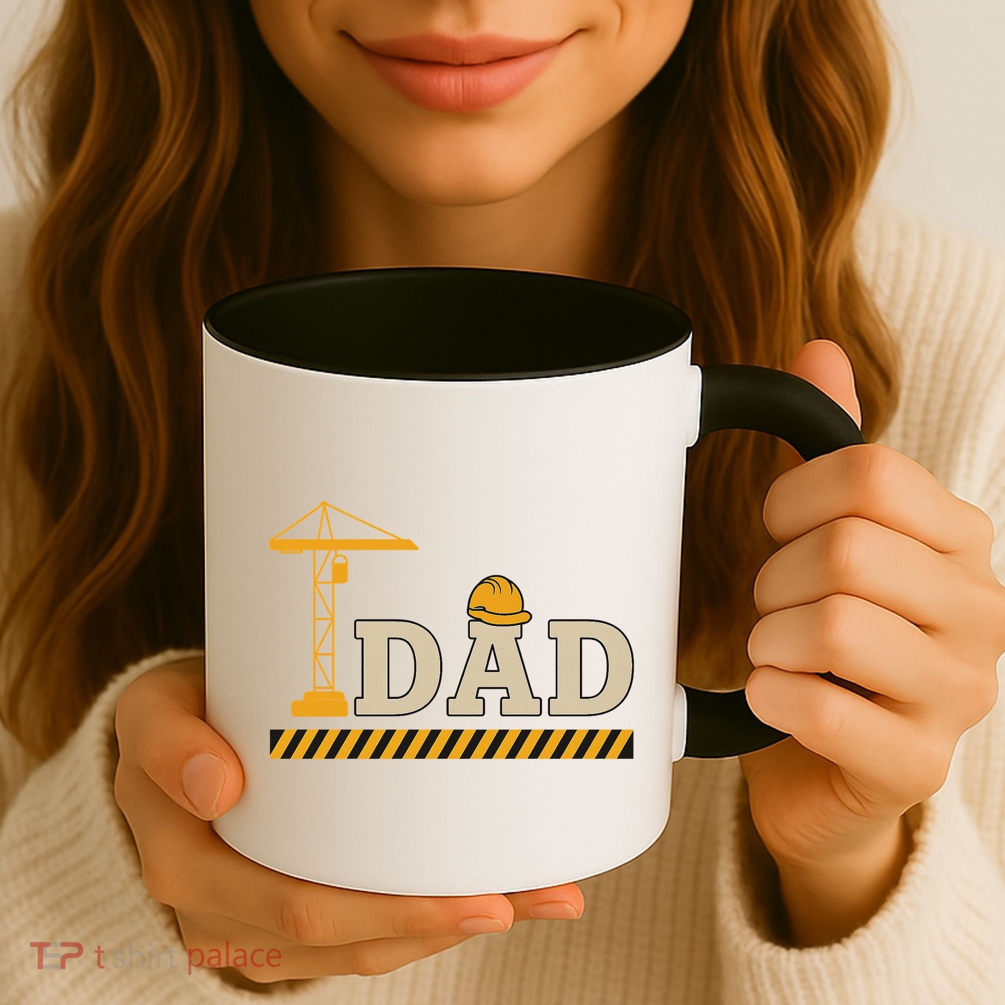 Construction Dad Funny Gift Father;s Day Coffee Mug