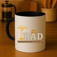 Construction Dad Funny Gift Father;s Day Coffee Mug thumb 4