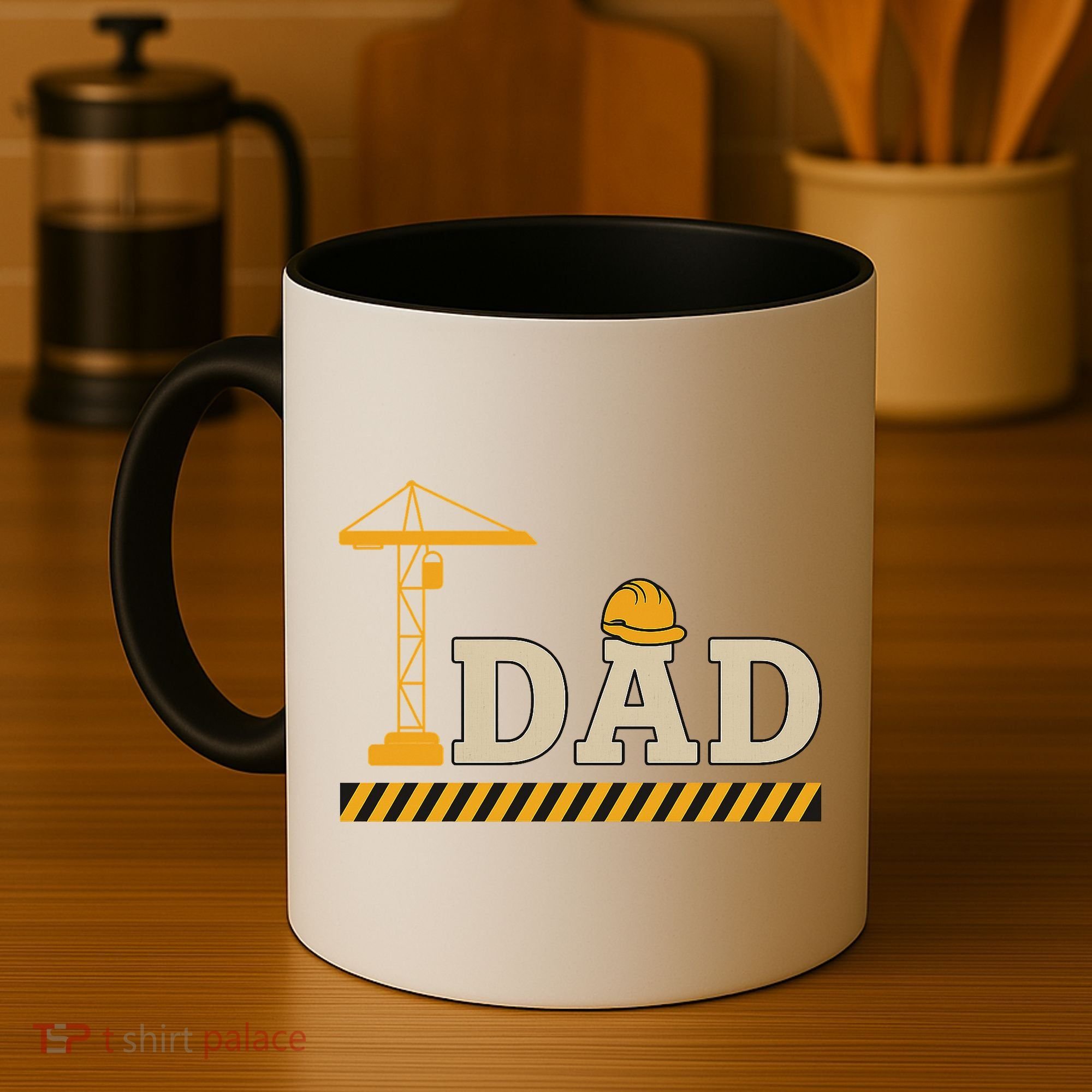 Construction Dad Funny Gift Father;s Day Coffee Mug