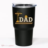 Construction Dad Funny Gift Father;s Day Tumbler thumb 0