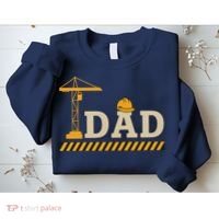 Construction Dad Funny Gift Father;s Day Sweatshirt thumb 2
