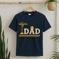 Construction Dad Funny Gift Father;s Day T-Shirt thumb 2