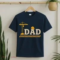 Construction Dad Funny Gift Father;s Day T-Shirt thumb 2