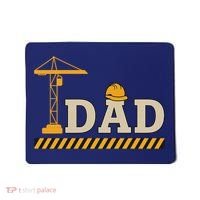Construction Dad Funny Gift Father;s Day Mousepad thumb 0