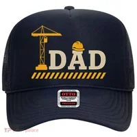 Construction Dad Funny Gift Father;s Day Hat thumb 0