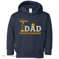 Construction Dad Funny Gift Father;s Day Toddler Hoodie thumb 0