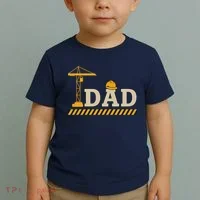 Construction Dad Funny Gift Father;s Day Toddler T-Shirt thumb 2