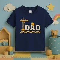 Construction Dad Funny Gift Father;s Day Toddler T-Shirt thumb 3