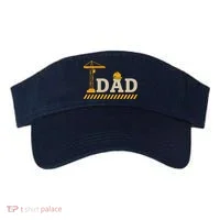 Construction Dad Funny Gift Father;s Day Visor thumb 0