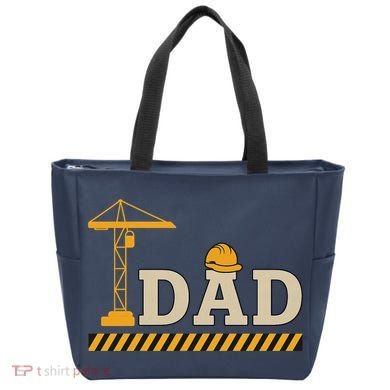 Construction Dad Funny Gift Father;s Day Tote Bag