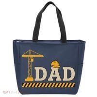 Construction Dad Funny Gift Father;s Day Tote Bag thumb 0