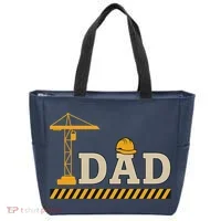 Construction Dad Funny Gift Father;s Day Tote Bag thumb 0