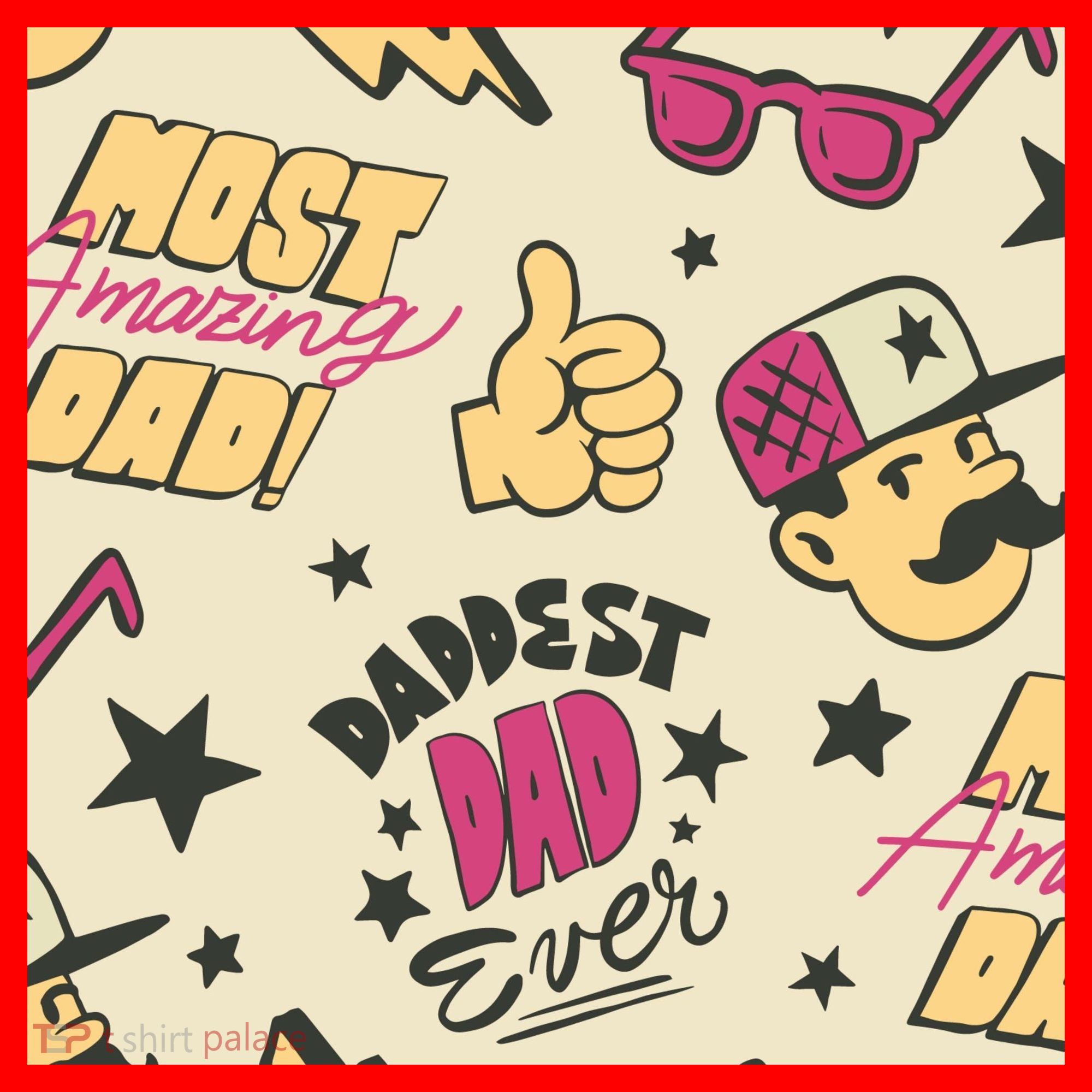 Cool Dad Father's Day Santa Hat