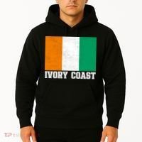 Côte d'Ivoire Flag Inspired Apparel for Proud Fans Hoodie thumb 2