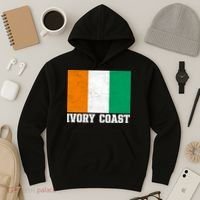 Côte d'Ivoire Flag Inspired Apparel for Proud Fans Hoodie thumb 3