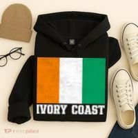 Côte d'Ivoire Flag Inspired Apparel for Proud Fans Hoodie thumb 4