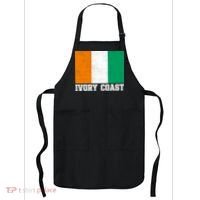 Côte d'Ivoire Flag Inspired Apparel for Proud Fans Apron thumb 0