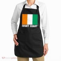 Côte d'Ivoire Flag Inspired Apparel for Proud Fans Apron thumb 2