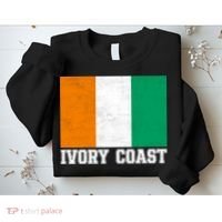 Côte d'Ivoire Flag Inspired Apparel for Proud Fans Sweatshirt thumb 2