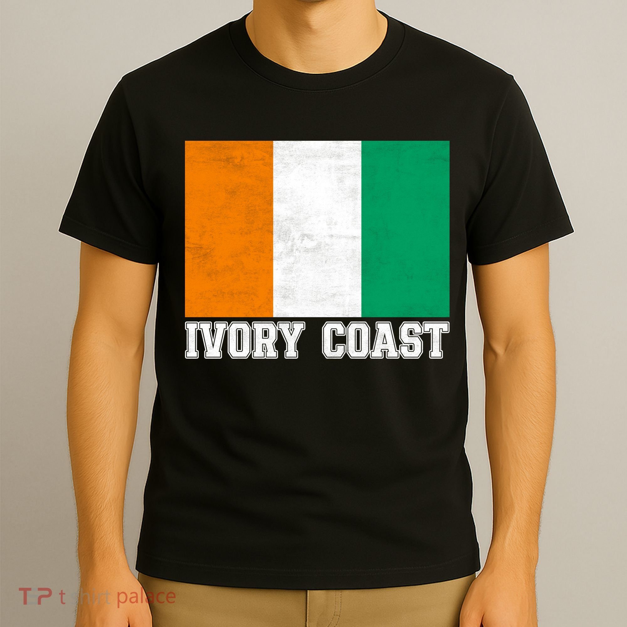Côte d'Ivoire Flag Inspired Apparel for Proud Fans T-Shirt