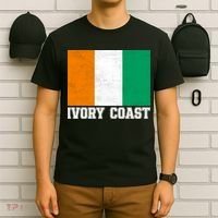 Côte d'Ivoire Flag Inspired Apparel for Proud Fans T-Shirt thumb 6