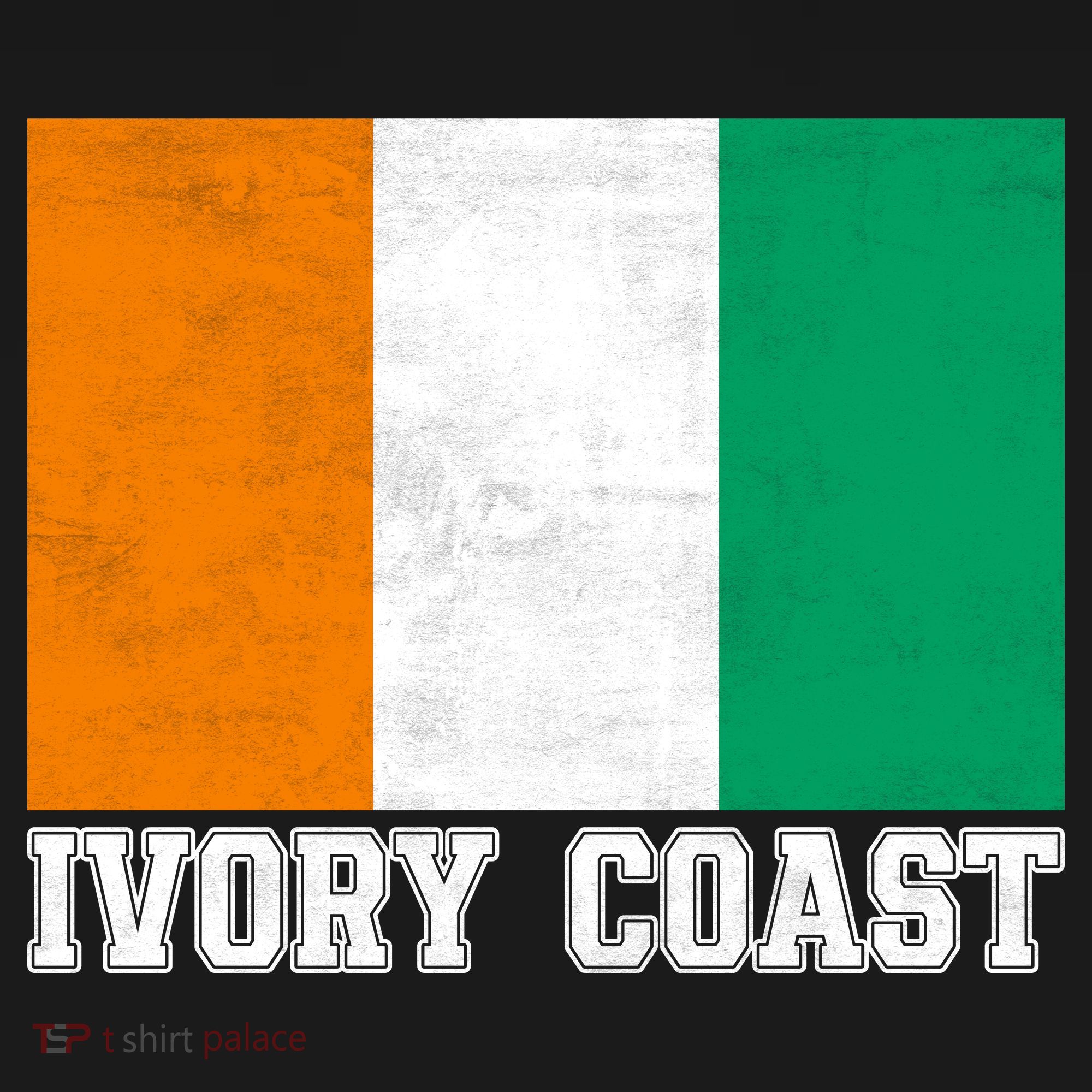 Côte d'Ivoire Flag Inspired Apparel for Proud Fans T-Shirt
