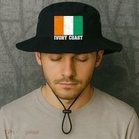 Côte d'Ivoire Flag Inspired Apparel for Proud Fans Bucket Hat thumb 2
