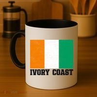 Côte d'Ivoire Flag Inspired Apparel for Proud Fans Coffee Mug thumb 4