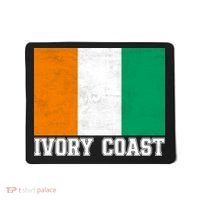 Côte d'Ivoire Flag Inspired Apparel for Proud Fans Mousepad thumb 0